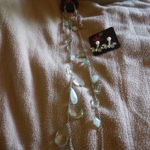 SOLD Necklace and 2 pair of earrings